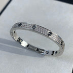 Aura LOVE BRACELET 6.1MM DIAMOND-PAVED CERAMIC