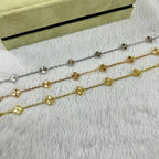 [Aura ]New CLOVER 6 MOTIF DIAMOND BRACELET