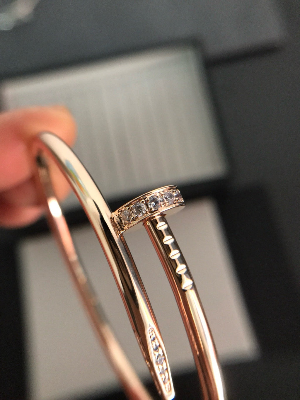 Aura JUSTE ARMBAND 3.5MM DIAMANTEN