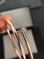 Aura JUSTE ARMBAND 3.5MM DIAMANTEN