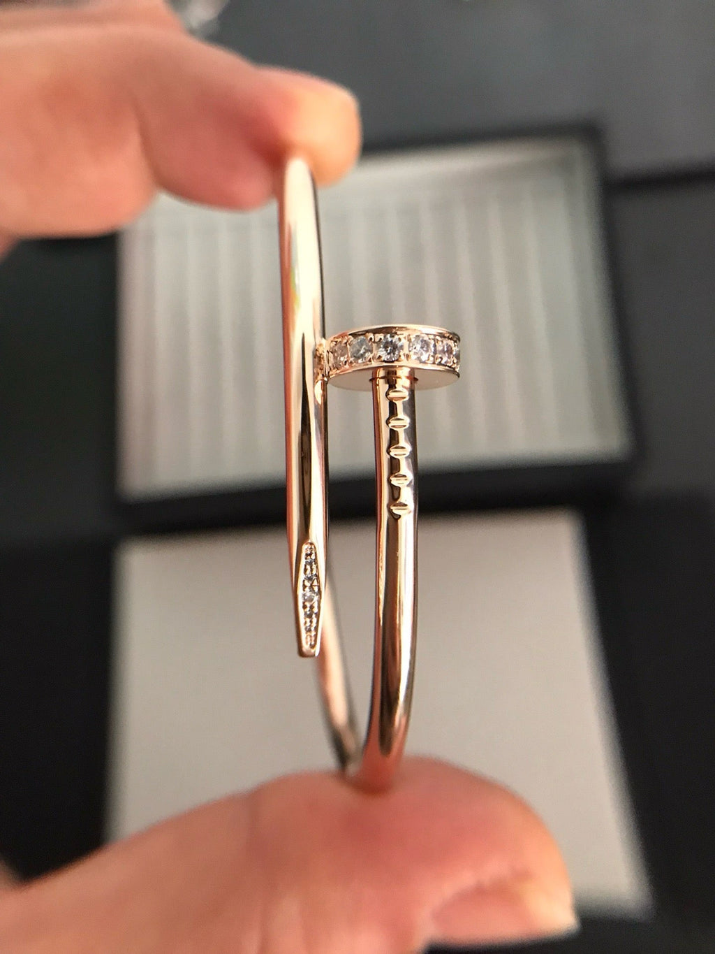 Aura JUSTE ARMBAND 3.5MM DIAMANTEN