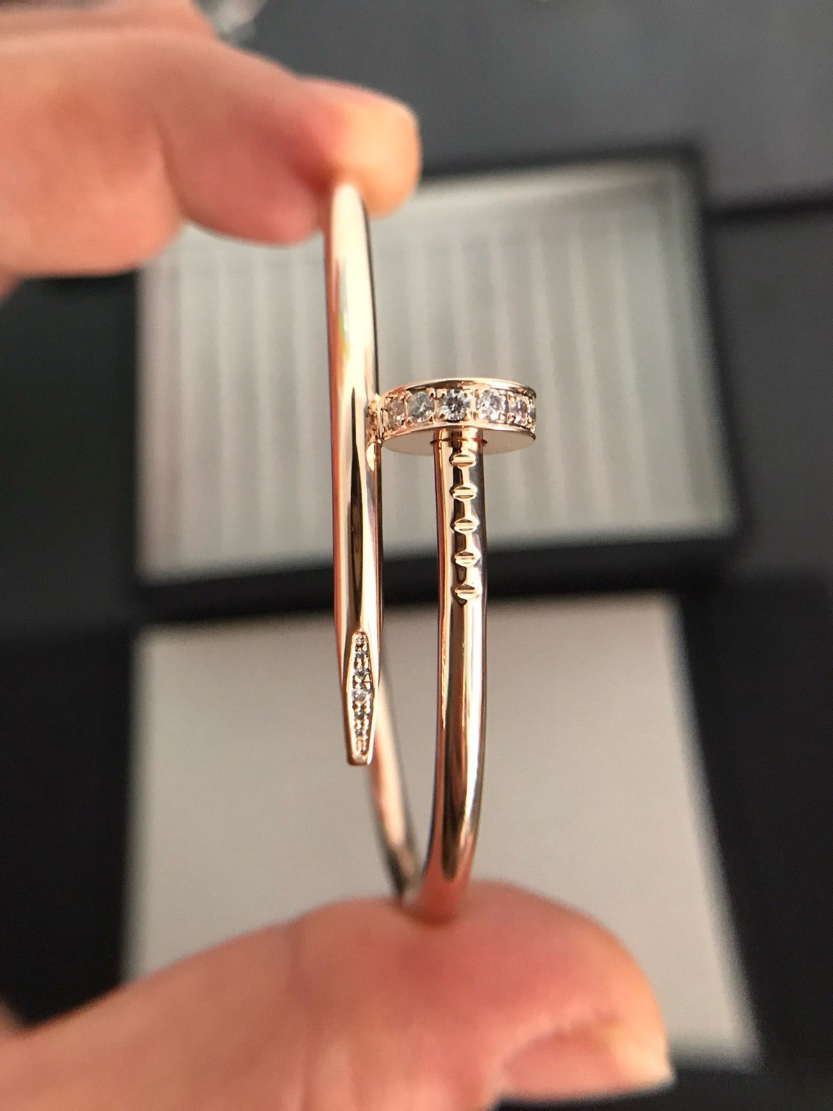 [⭐Aura ] JUSTE BRACELET 3.5MM DIAMONDS