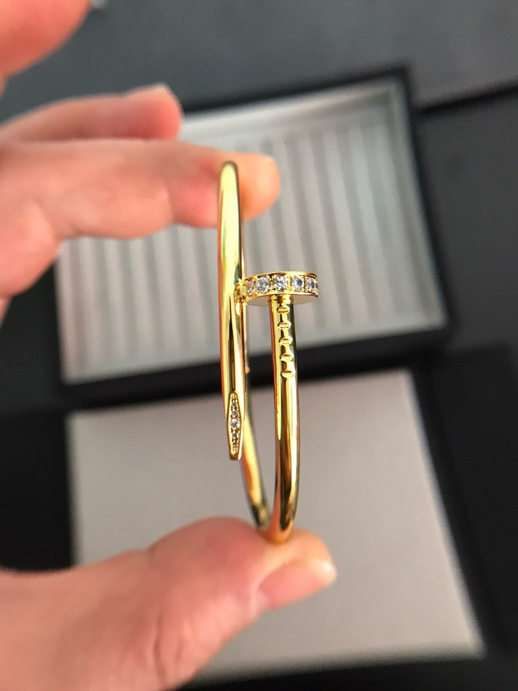 Aura JUSTE ARMBAND 3.5MM DIAMANTEN