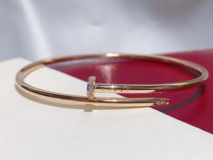 Aura JUSTE ARMBAND 2.5MM DIAMANTEN