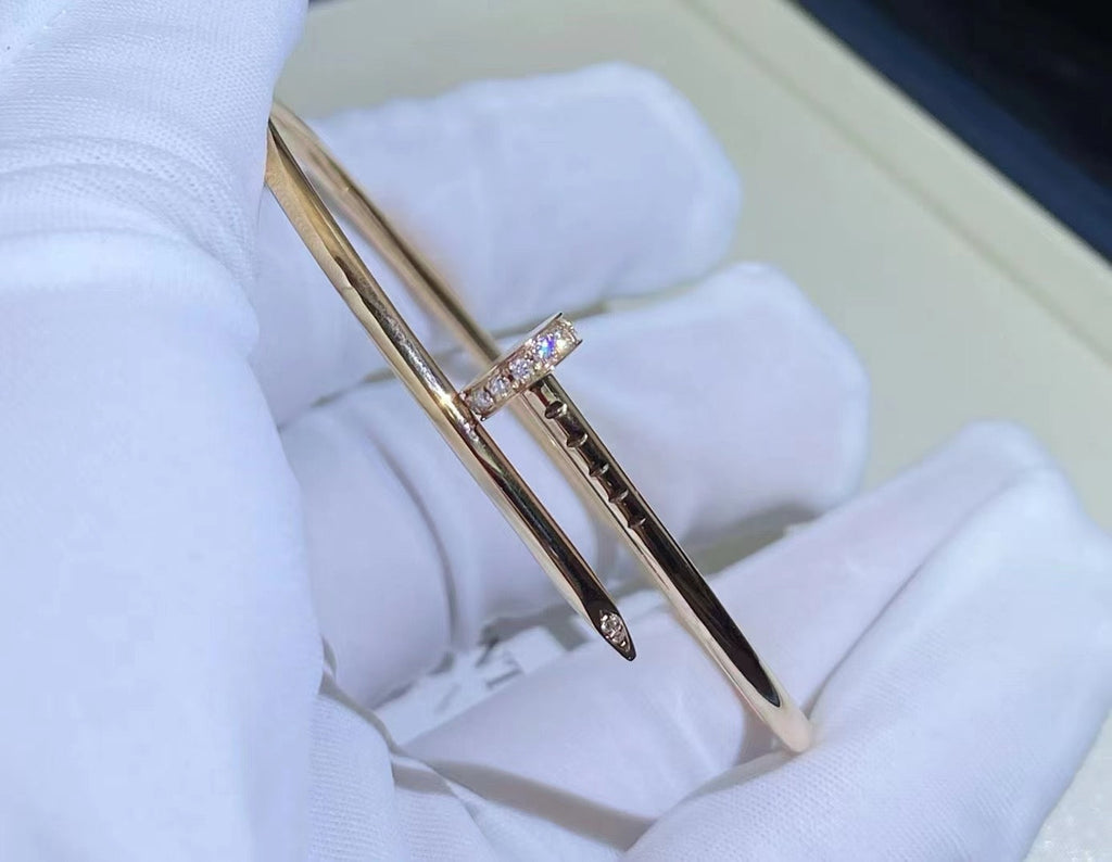 Aura JUSTE ARMBAND 2.5MM DIAMANTEN
