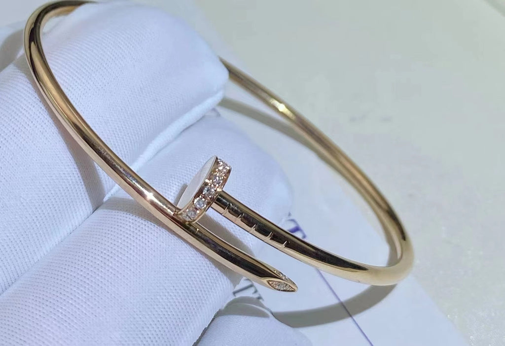 Aura JUSTE ARMBAND 2.5MM DIAMANTEN