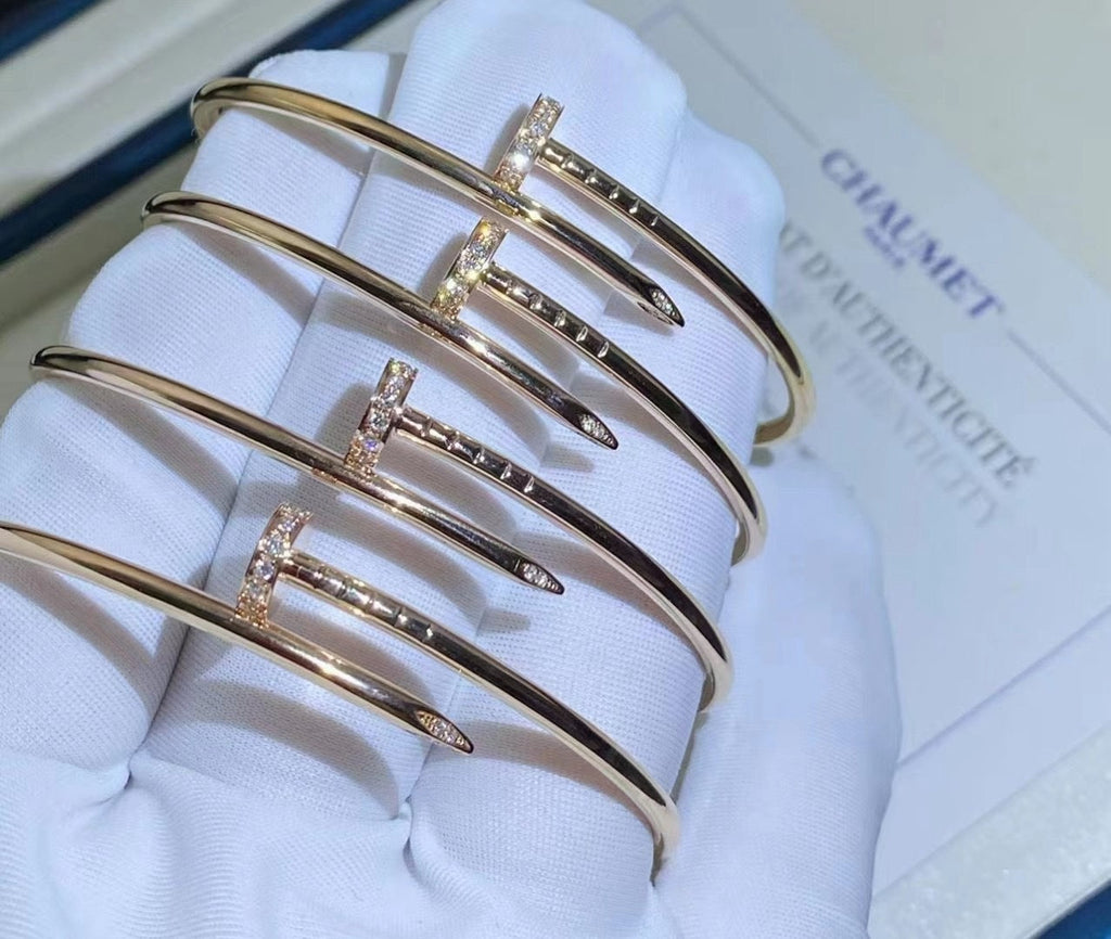 Aura JUSTE ARMBAND 2.5MM DIAMANTEN