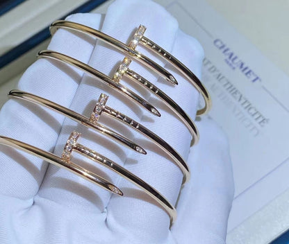 Aura JUSTE ARMBAND 2.5MM DIAMANTEN