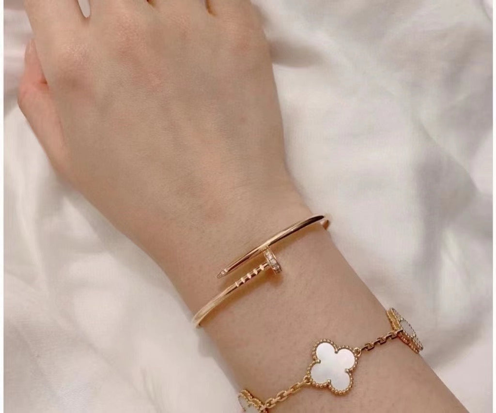 Aura JUSTE ARMBAND 2.5MM DIAMANTEN