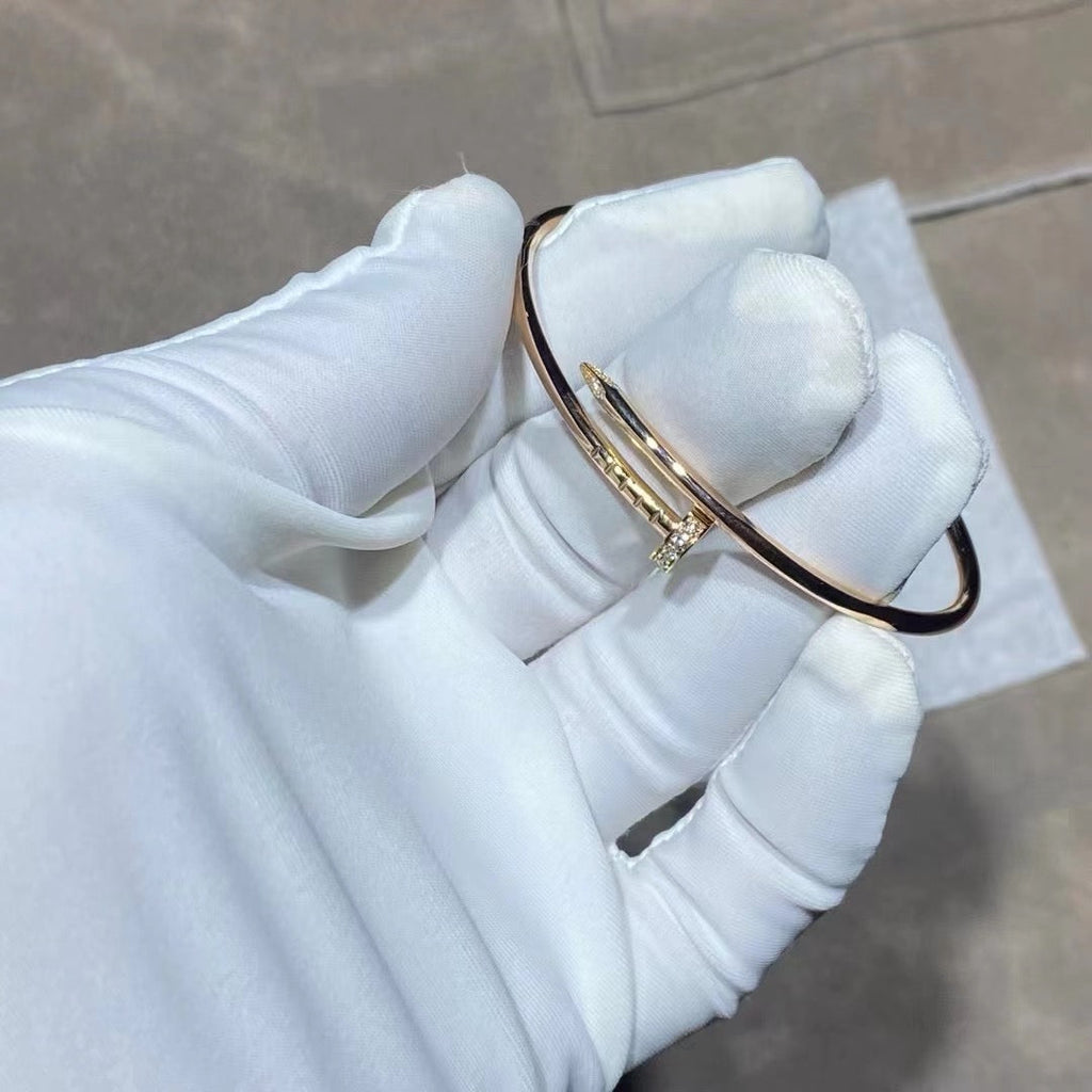 Aura JUSTE ARMBAND 2.5MM DIAMANTEN