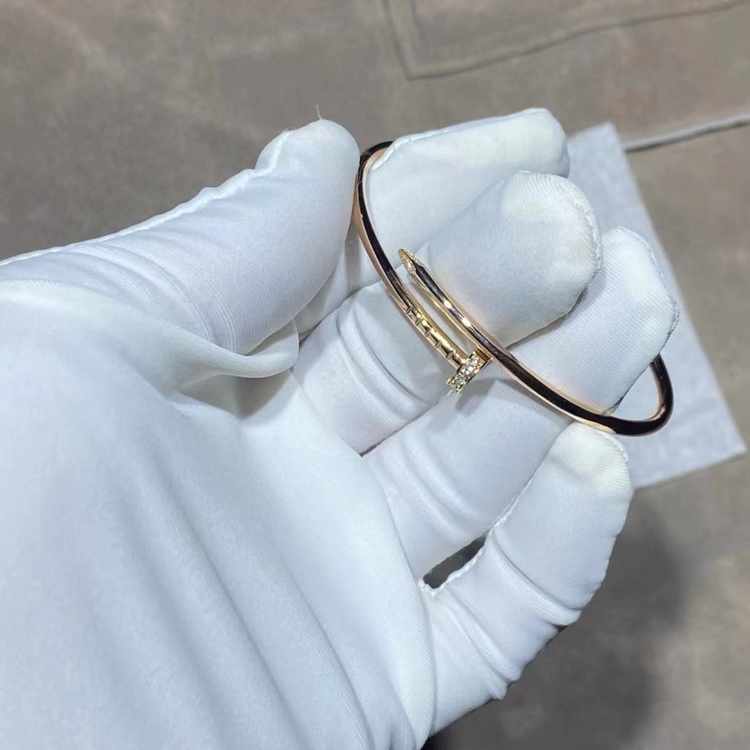 Aura JUSTE ARMBAND 2.5MM DIAMANTEN