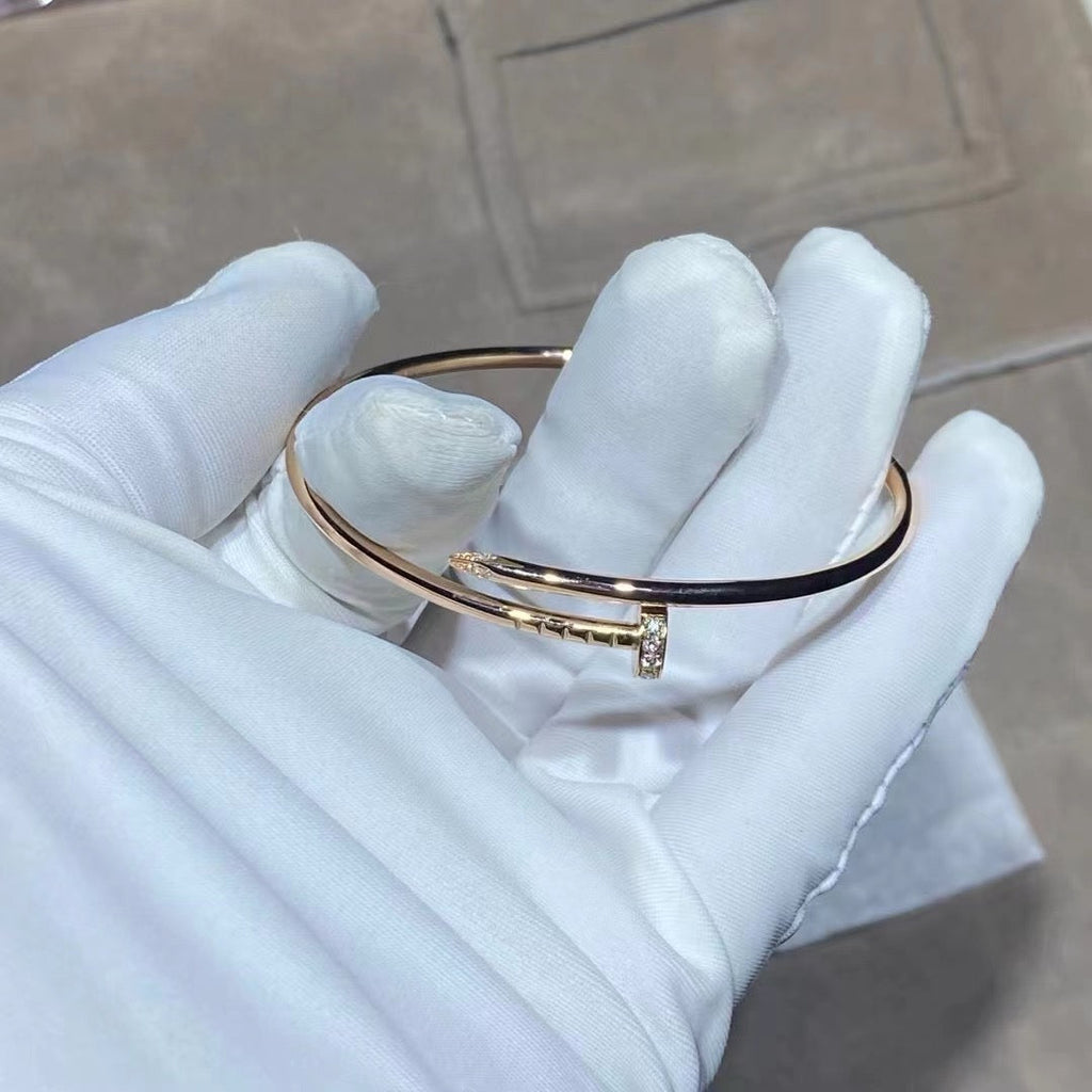 Aura JUSTE ARMBAND 2.5MM DIAMANTEN