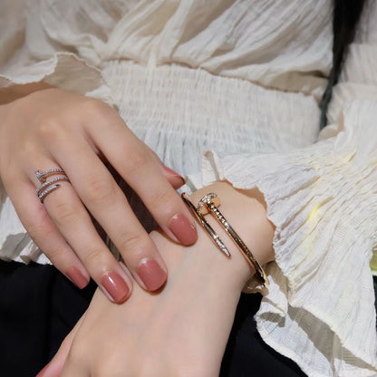 [⭐Aura ] JUSTE BRACELET 3.5MM DIAMONDS