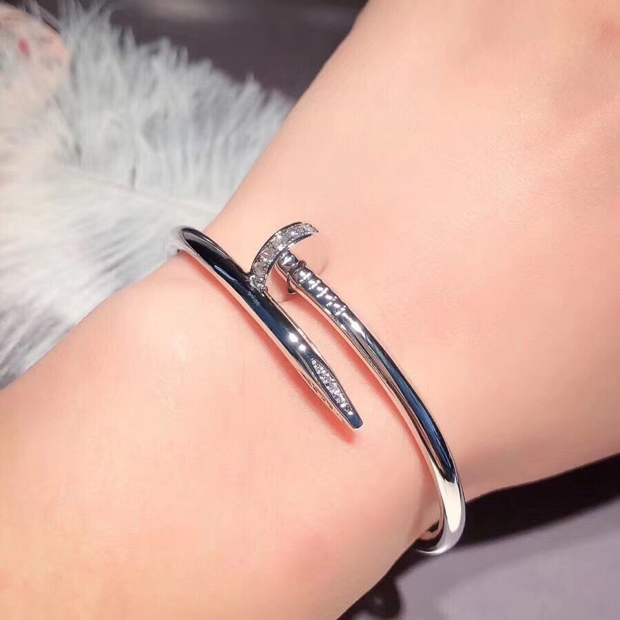 Aura JUSTE ARMBAND 3.5MM DIAMANTEN