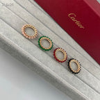 [Aura ] CLASH NEW COLORED GEMSTONE RING