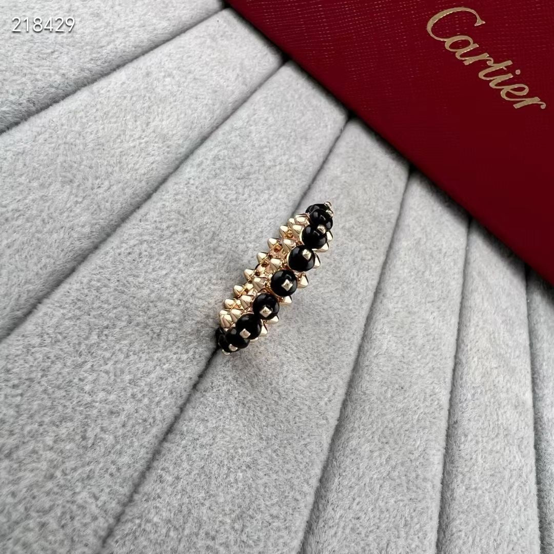 [Aura ] CLASH NEW COLORED GEMSTONE RING