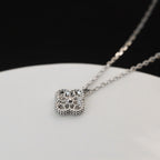 Aura CLOVER MINI 9,5MM ANHÄNGER DIAMANTENHALSKETTE