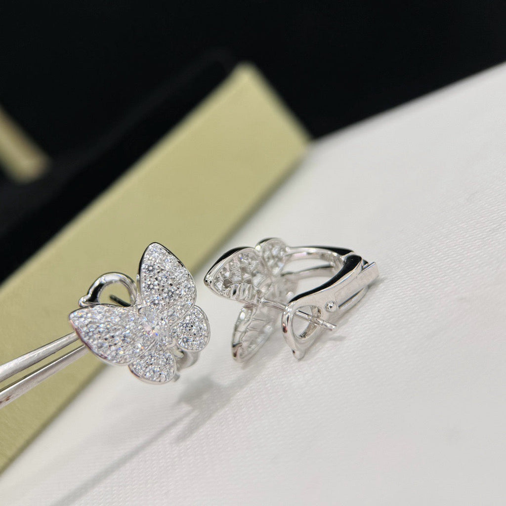 Aura BUTTERFLY ALL DIAMOND OHRRINGE