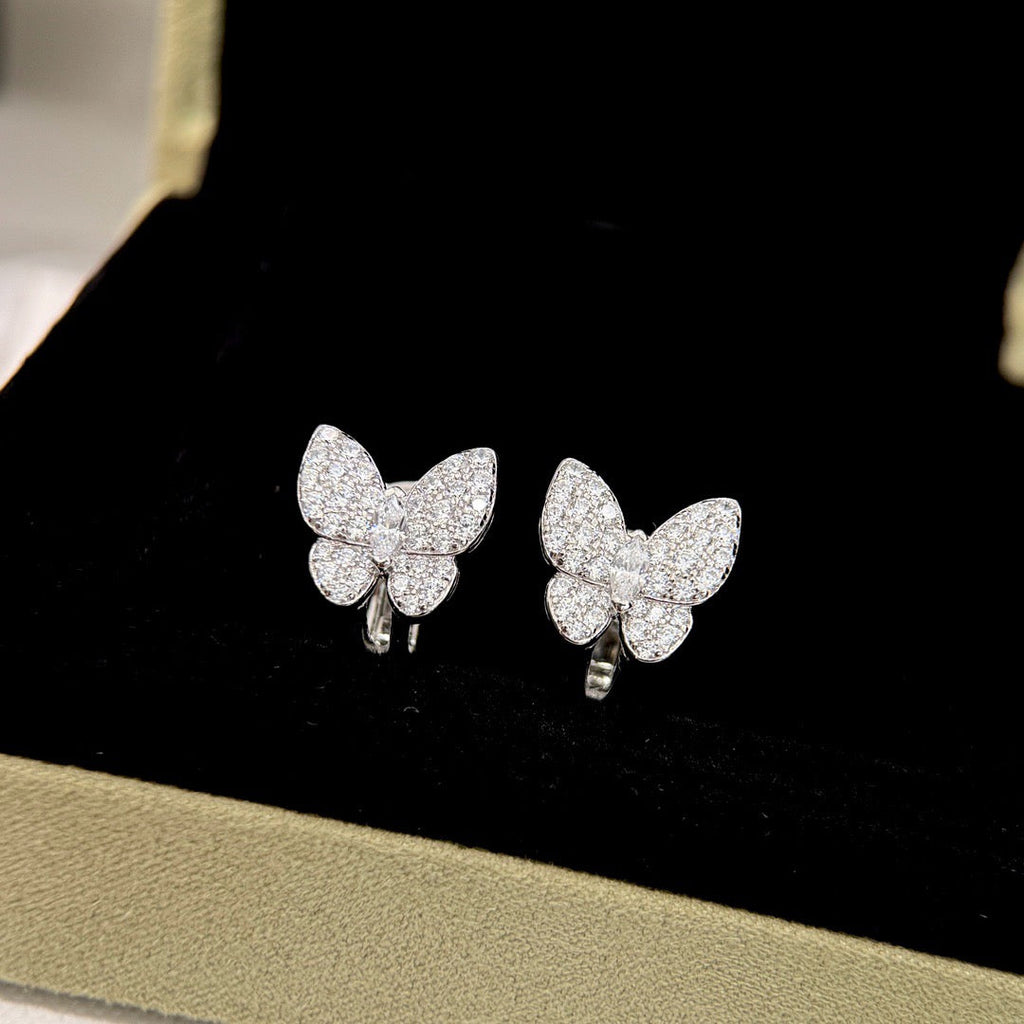 Aura BUTTERFLY ALL DIAMOND OHRRINGE