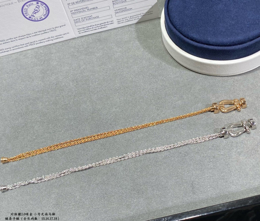 Aura FORCE KLEINE HUFEISEN-DIAMANT-KETTENARMBAND