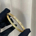 Aura CLOVER BRACELET 4MM DIAMONDS