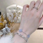 [Aura ]Neue KLEE 5 MOTIV LILA CHALZEDON ARMBAND KOLLEKTION