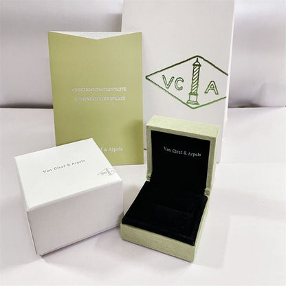Aura VA GLÜCKSSYMBOLE ARMBAND HALSKETTE RING SCHMUCKDOSE GESCHENKTÜTE