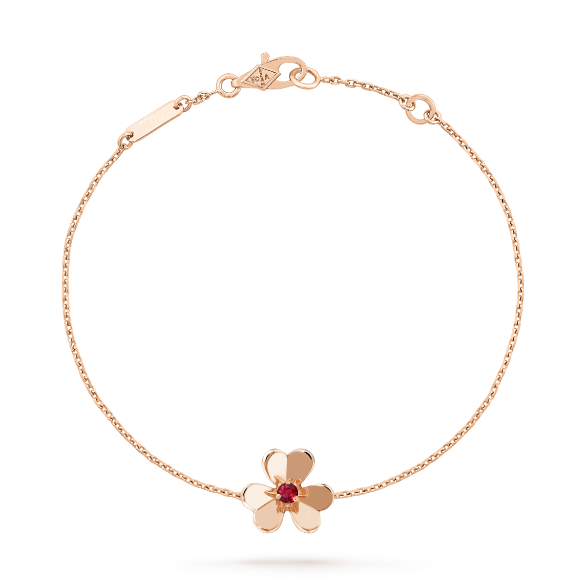[⭐Aura ]FRIVOLE GOLD FLOWER PINK MALACHITE BRACELET