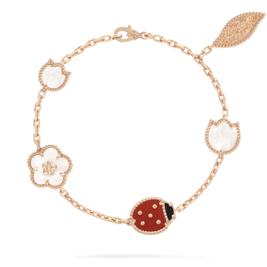[⭐Aura ]LUCKY SPRING 5 MOTIF BRACELET