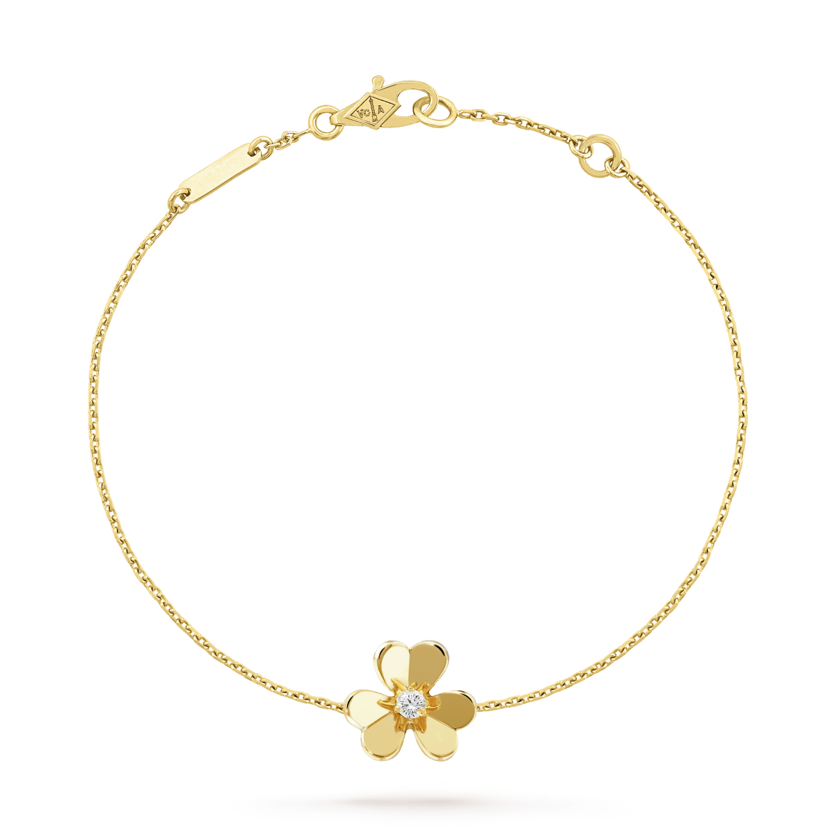 [⭐Aura ]FRIVOLE GOLD FLOWER PINK MALACHITE BRACELET