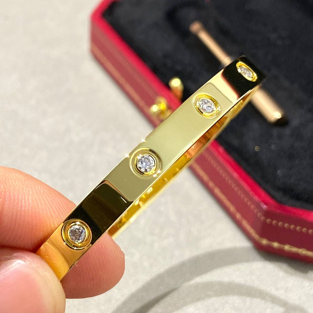 Aura LOVE BRACELET 6.1MM 10 DIAMONDS