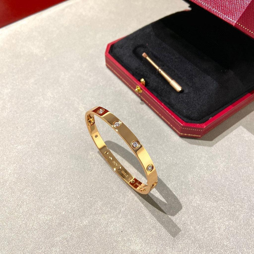 Aura LOVE BRACELET 6.1MM 10 DIAMONDS