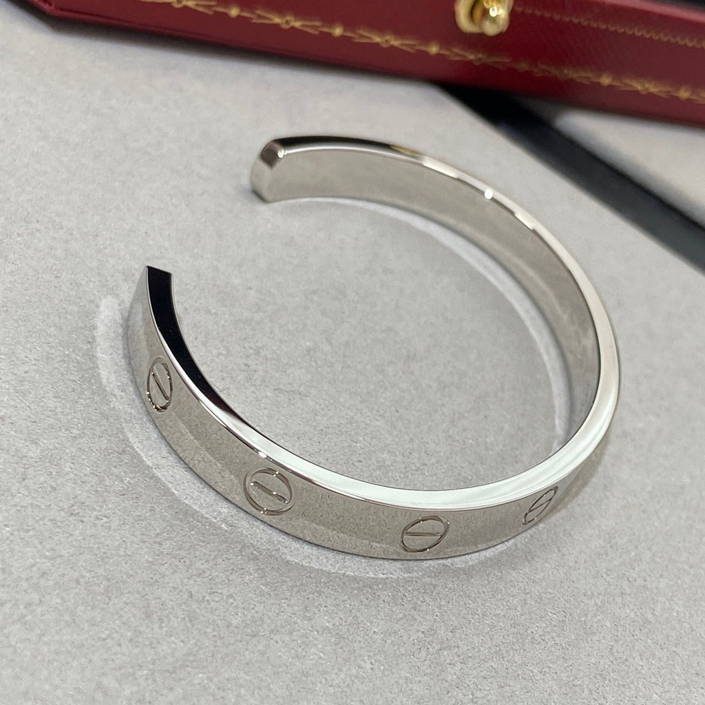 Aura LOVE ARMREIF 6.1MM 1 DIAMANT OFFENE SPANGE