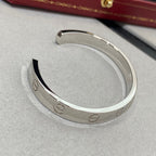 Aura LOVE ARMREIF 6.1MM 1 DIAMANT OFFENE SPANGE
