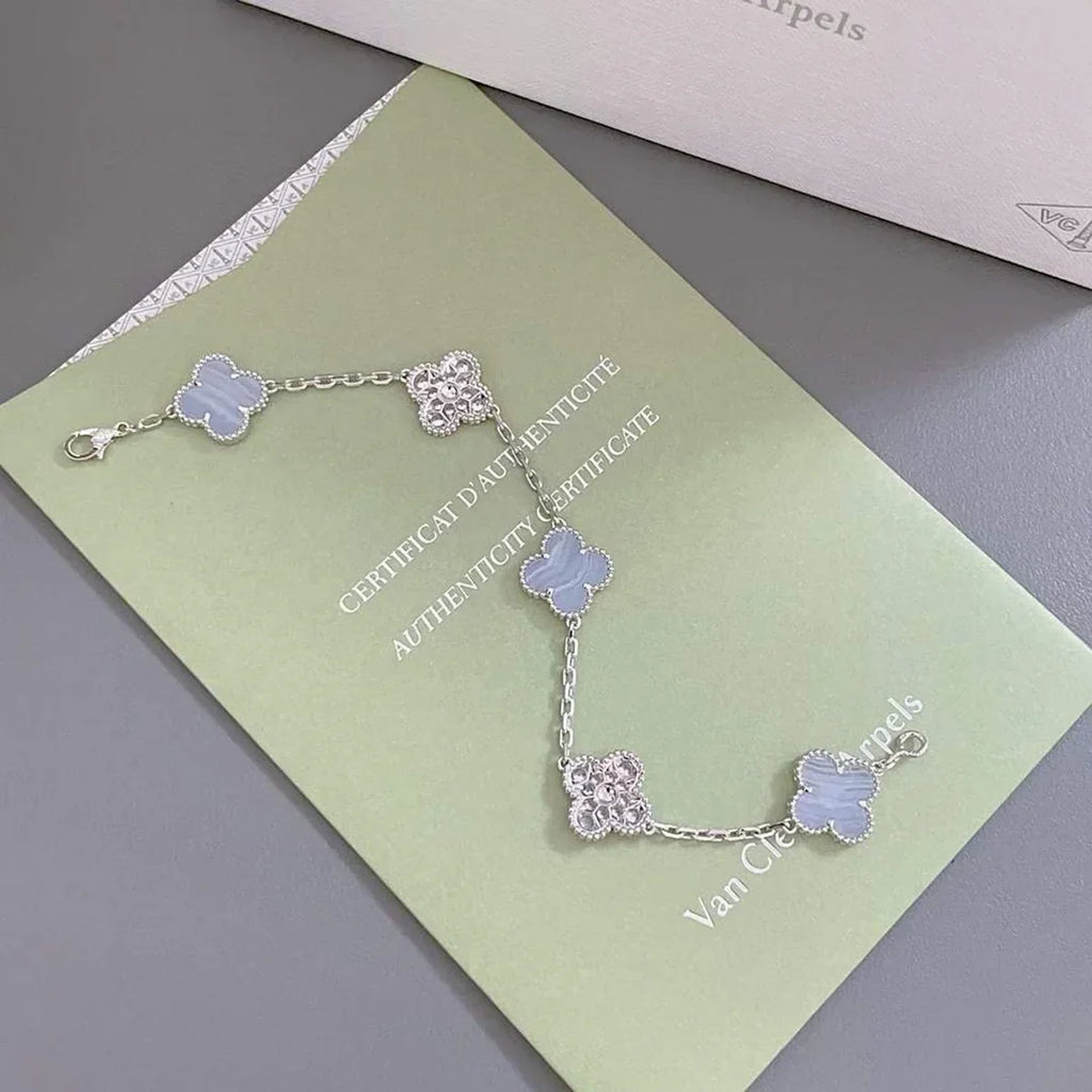 [Aura ]Neue KLEE 5 MOTIV LILA CHALZEDON ARMBAND KOLLEKTION