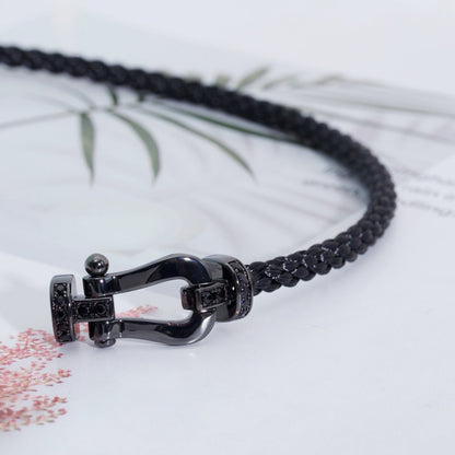 Aura FORCE LARGE SERIES HUFEISEN SCHWARZES SAMURAI ARMBAND