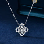 Aura LOOP NECKLACE FULL MOTIF DIAMOND 16MM MULTIPLE COLORS