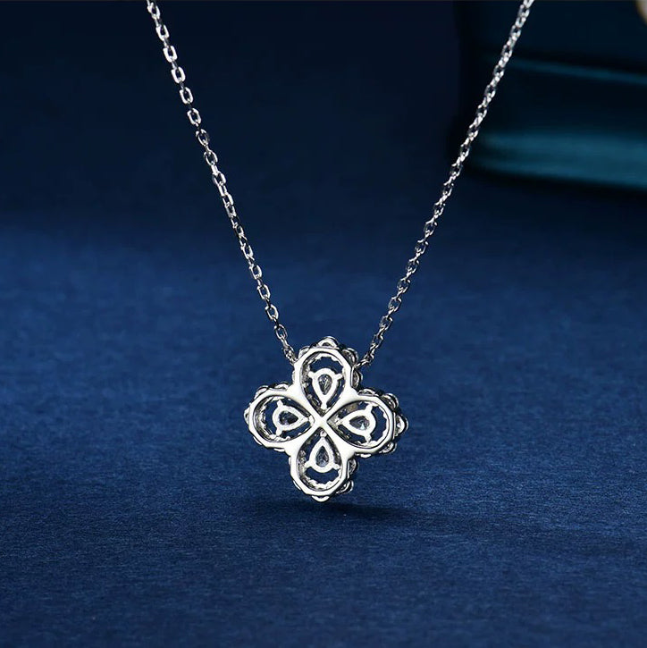 Aura LOOP NECKLACE FULL MOTIF DIAMOND 16MM MULTIPLE COLORS