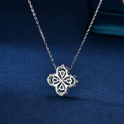 [⭐Aura ]LOOP NECKLACE FULL MOTIF DIAMOND 16MM MULTIPLE COLORS