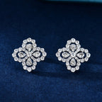 Aura LOOP EARRINGS FULL MOTIF DIAMOND 16MM