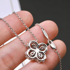 Aura LOOP NECKLACE FULL MOTIF DIAMOND 16MM MULTIPLE COLORS