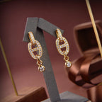 Aura HM CHAINE DIAMOND EARRINGS