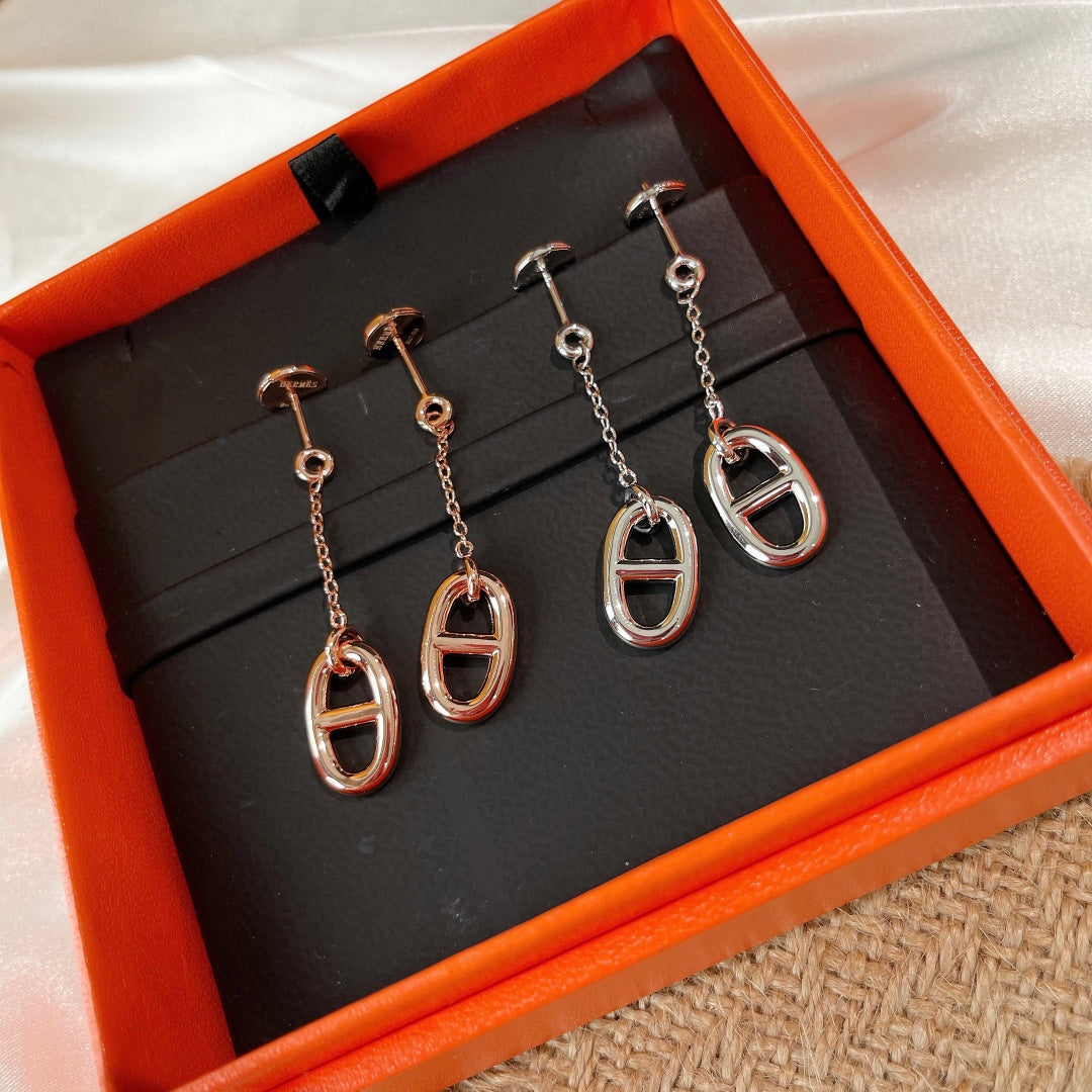 Aura CHAINE TASSEL EARRINGS