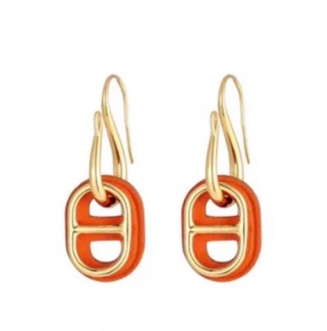 Aura HM O'MAILLON GOLD EARRINGS