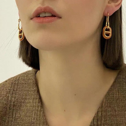 [⭐Aura ]HM O'MAILLON GOLD EARRINGS