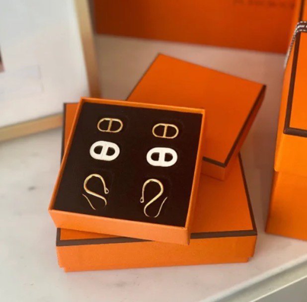 [⭐Aura ]HM O'MAILLON GOLD EARRINGS