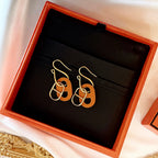 Aura HM O'MAILLON GOLD EARRINGS
