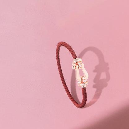 [⭐Aura ]FORCE 10 HALF DIAMOND PINK GOLD RED CORDERI LARGE AND MEDIUM MODEL