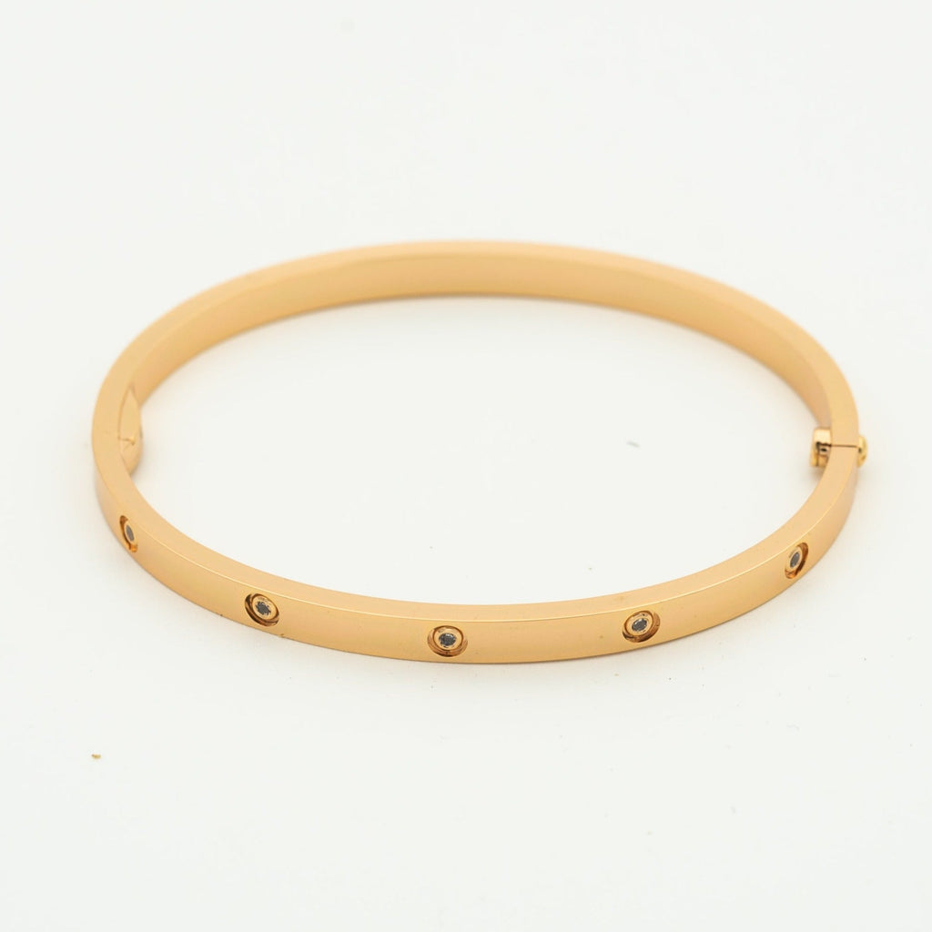 Aura LOVE ARMREIF 3,65MM 10 DIAMANTEN