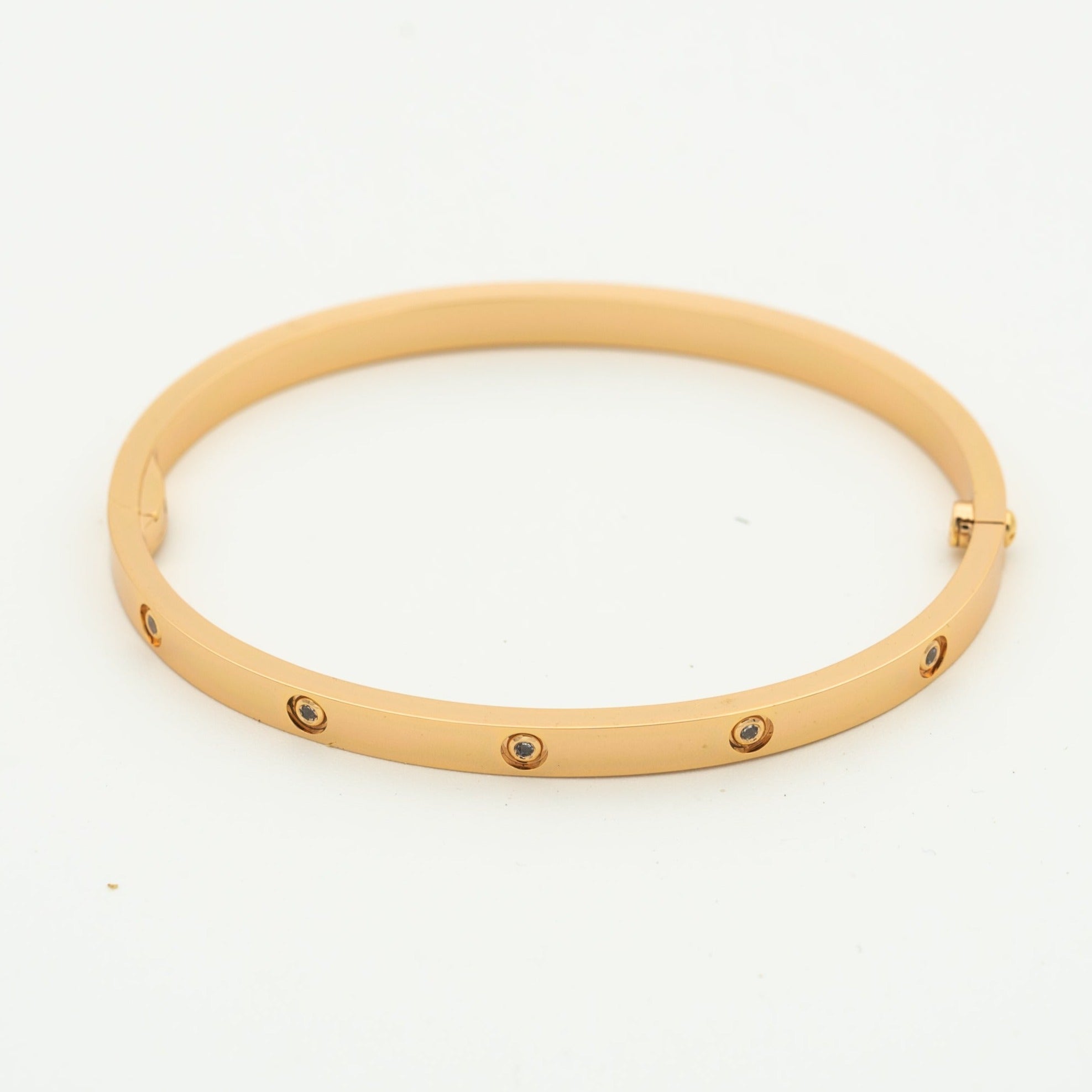 Aura LOVE ARMREIF 3,65MM 10 DIAMANTEN